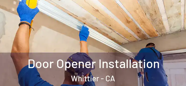Door Opener Installation Whittier - CA