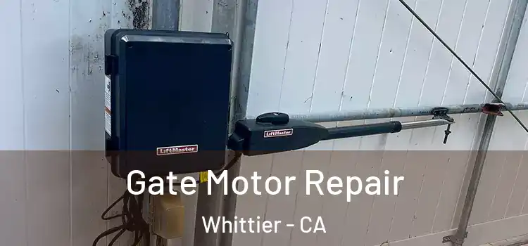 Gate Motor Repair Whittier - CA
